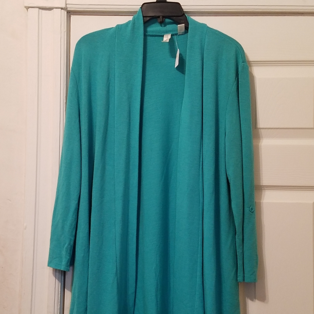 knit open front cardigan